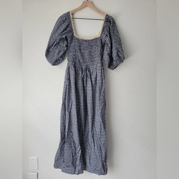 NWOT Christy Dawn Katrina in aster indigo, xlarge - Picture 7 of 12